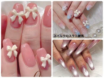 ネイルクロスラニ 練馬店(Nail Lani)の写真/【練馬駅西口徒歩1分×20時迄営業】駅近!モチ◎自爪が弱い方や折れてしまった方も長さ出しで綺麗な指先に♪