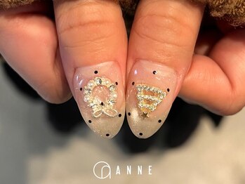 アンネ 渋谷店(ANNE)/パラジェル クリスマスネイル