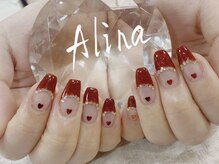 エリナネイルサロン池袋(Alina Nail Salon)/赤ハート