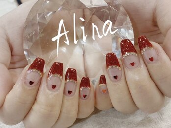 エリナネイルサロン池袋(Alina Nail Salon)/赤ハート