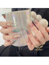ヘブン ネイル 鶯谷(HEAVEN Nail)/爽やかな夏のデザイン