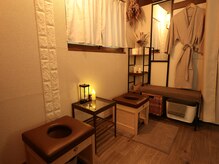 蓮糸(hasuito)の雰囲気（漢方よもぎ蒸しのみペア施術可◎メニュー欄からお選び下さい♪）