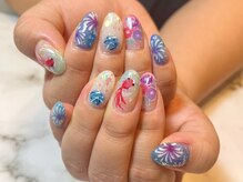 エールネイル(Ailes nail)/夏祭りネイル