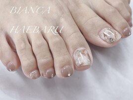 ニュアンスフットネイル！