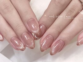 マグネット烏龍ミラーネイル