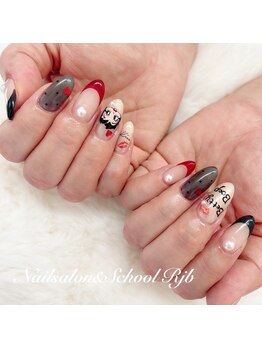 キャラクターネイル