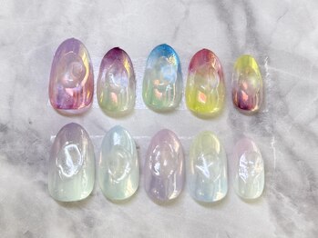 カラフルタンフルネイル