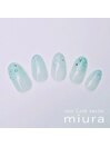 夏の定額ジェルアート　9460円
