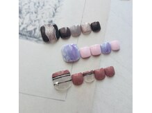 ネイルサロンアンドスクール ル カニシュ(Le caniche)の雰囲気(フットジェル定額6600円!!※お色やアートの指かえOK)