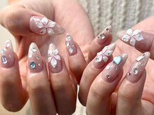 シェリーラメール 渋谷(cherielamer)/3Dフラワーネイル