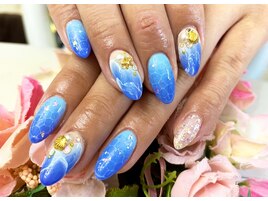 【高】夏ネイル