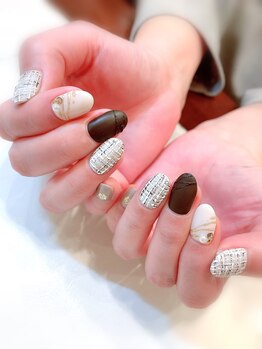 ハーティーネイル hearty nail 溝の口店/バレンタインネイル