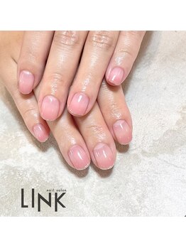 リンク(LINK)/ほんのりピンクグラデーション