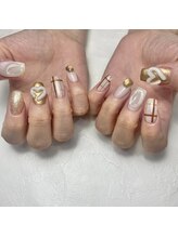 レイネイル レイエステティック 岐阜茜部店(RAY NAIL & RAY ESTHETIC)/ぷっくりハート