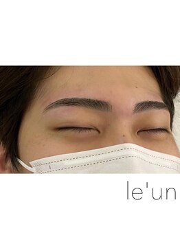 ルアン 六本木店/メンズ美眉毛スタイリング