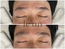 ルアン 表参道店/メンズ美眉毛スタイリング