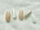 シンプル大人/マグネットネイル