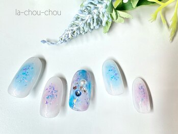 ラーシューシュ(la-chou-chou)/華やかネイルコース　¥7500