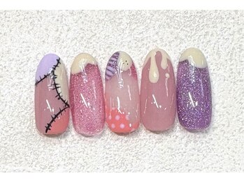 エクラ(e'clat)/ハロウィンネイル