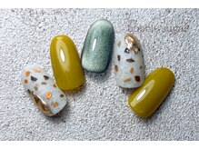 バブル シュガー バイ ネイルクローネ(bublle sugar by.nail crone)/シェルマットネイル