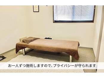 あんり整体院/施術室の様子