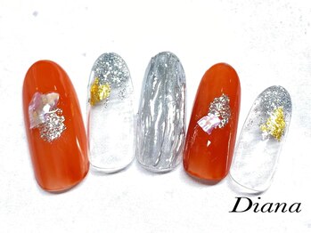 定額ネイル　7,700円　A‐025