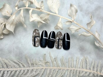 ブリスフルハピネス(Blissful happiness)/定額ネイル(Design)秋冬ver.