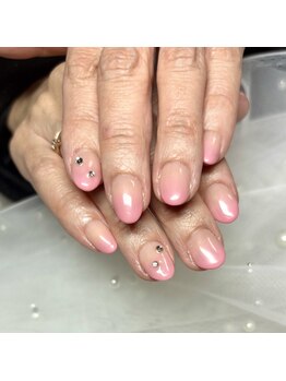 ハンド　グラデーション　￥3850