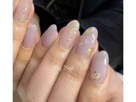 押し花ネイル