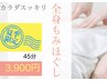 【夏休み限定】カラダスッキリ全身もみほぐしコース45分