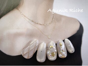 アグニークリッシェ(Agunik Riche)/【クリスマスネイル】