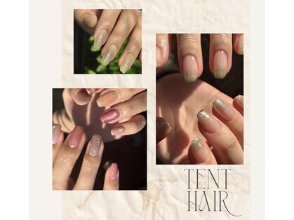 テントヘアー(tent hair)の写真