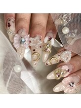 エース(S)/セーラームーン風ネイル☆