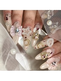 セーラームーン風ネイル☆