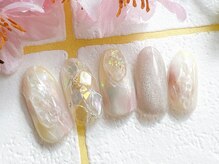アミネイルズ(AmiNails)/シェルオーロラネイル♪