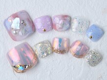 ネイルサロン レーヌ(nail salon Reine)の雰囲気（フット選べるデザイン6600円除去プラス550円）