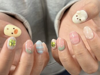 アイネイルズ 横浜EAST店(I-nails)/コリラックマネイル