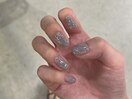 シルバーラメネイル