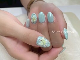 プルメリアネイル＊。