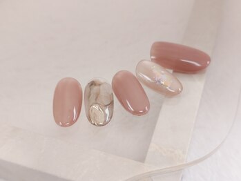 ディバイン ネイルズ(DIVINE NAILS)の写真/【6種から選べる】ニュアンス秋２本アート￥5500パラジェル+￥1000