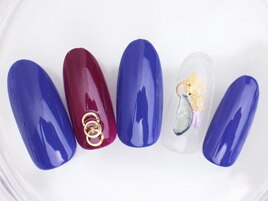 春夏　シェル　クリアネイル