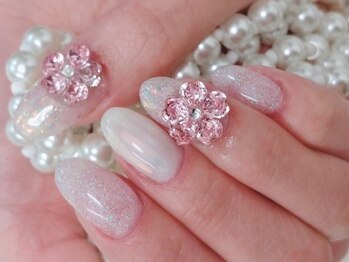 ネイルリアン(Nail lieN)/桜ビジュー☆