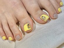 ビューティーフロア ビビット サロンアンドスクール(BEAUTYFLOOR vivid salon&school)/フットパステルイエロー★