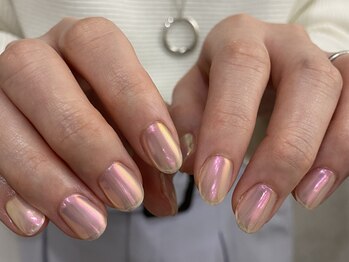 アイミーモア 国立店(aimer more)/うるつや☆ミラーネイル