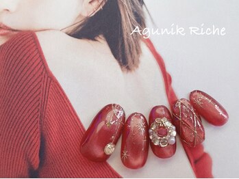アグニークリッシェ(Agunik Riche)/【クリスマスネイル】