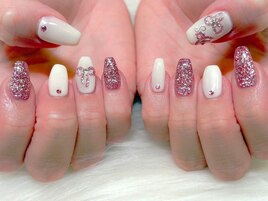 リボンネイル/ガーリーネイル