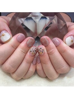 グラント(NAIL SALON&SCHOOL grant)/レオパードネイル