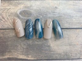 ミラーアートネイル