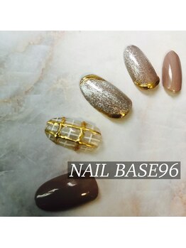 ネイルベースキュウロク(NAILBASE96)/11月ハンド定額デザイン