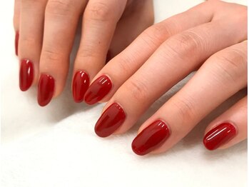 ワンカラ―×くすみレッド